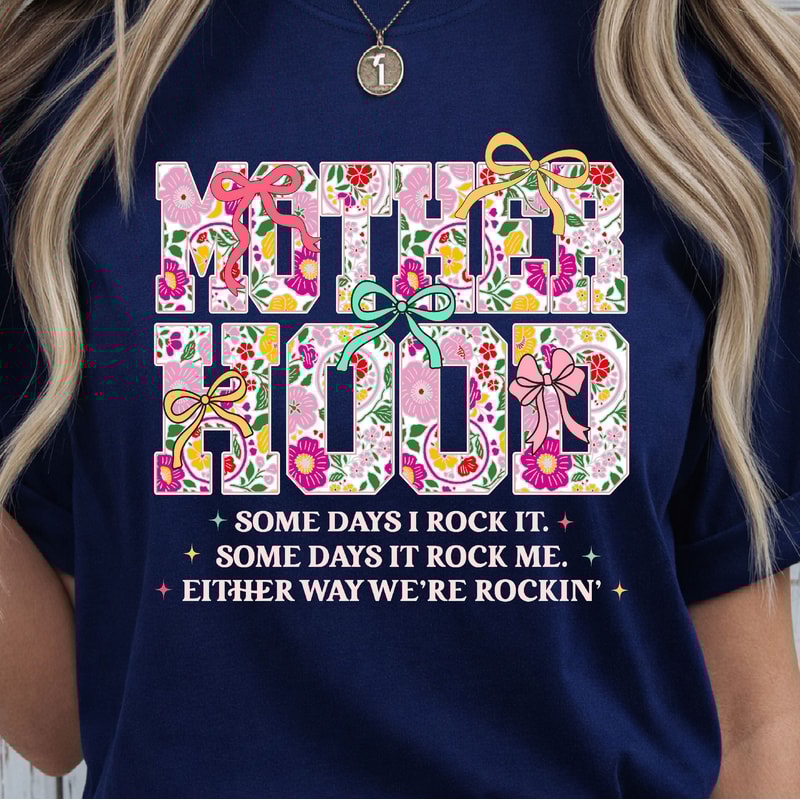 Motherhood Sweatshirt Mama Sweater Cozy Mom Crewneck Cute Mama Gift 2