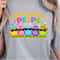 Chillin With Peeps Easter Shirt Cute Chick Easter Eggs Spring Graphic Tee 3