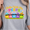Chillin With Peeps Easter Shirt Cute Chick Easter Eggs Spring Graphic Tee 3