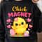 Chick Magnet Easter Shirt Cute Chick With Easter Eggs And Hearts Spring Tee 1
