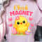 Chick Magnet Easter Shirt Cute Chick With Easter Eggs And Hearts Spring Tee 2