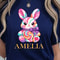 Easter Bunny Custom Name Shirt Personalized Easter Tee With Bunny Design 3