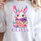 Easter Bunny Custom Name Shirt Personalized Easter Tee With Bunny Design 0