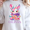 Easter Bunny Custom Name Shirt Personalized Easter Tee With Bunny Design 0