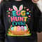 Egg Hunt Crew Shirt Bunny Ear Design Easter Tee Perfect For Family 0