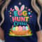 Egg Hunt Crew Shirt Bunny Ear Design Easter Tee Perfect For Family 3