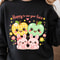 Happy To See Your Faces Shirt Apples Baby Bunny Easter Design Tee 1