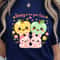 Happy To See Your Faces Shirt Apples Baby Bunny Easter Design Tee 0