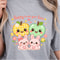 Happy To See Your Faces Shirt Apples Baby Bunny Easter Design Tee 4