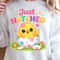 Just Hatched Shirt Happy Chick Hatching Easter Egg Design Tee 3
