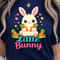 Little Bunny Shirt Cute Bunny Carrying Carrots Easter Tee 2