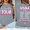 Dance Mom Tour Shirt Comfort Colors Bow Tee 1