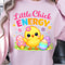 Little Chick Energy Shirt Cute Chick Easter Eggs Design Tee 2