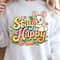 Stay Happy Shirt Happy Bunny With Carrots Easter Tee 3