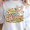 Stay Happy Shirt Happy Bunny With Carrots Easter Tee 3
