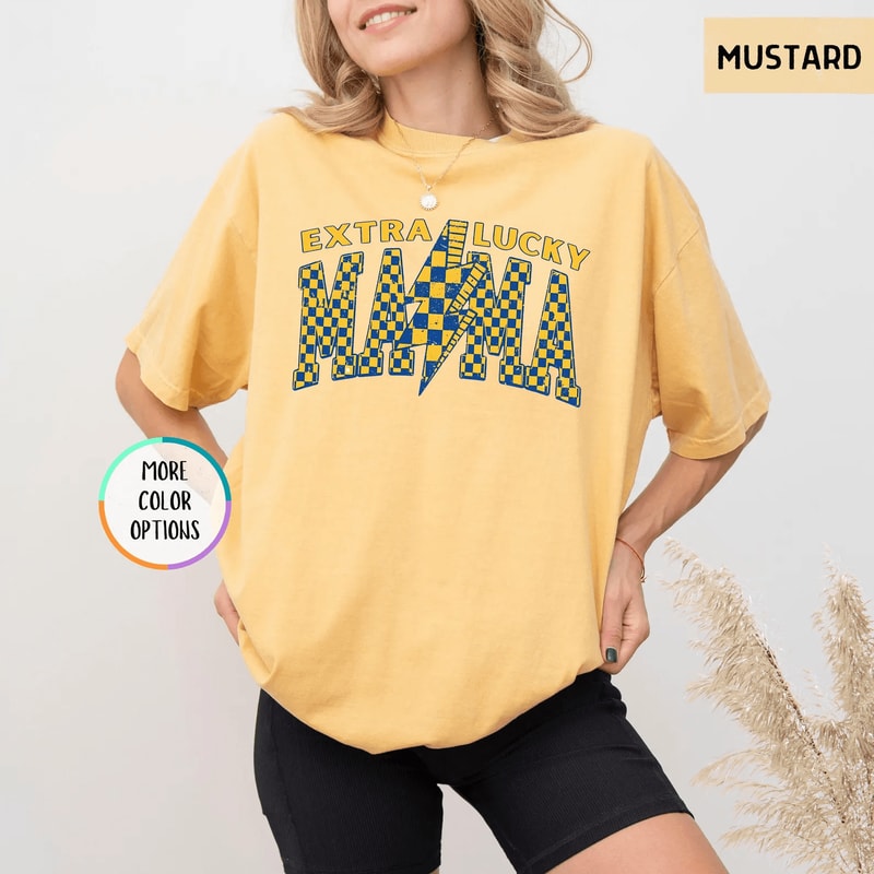 Comfort Colors Down Syndrome Awareness Mama T Shirt 3