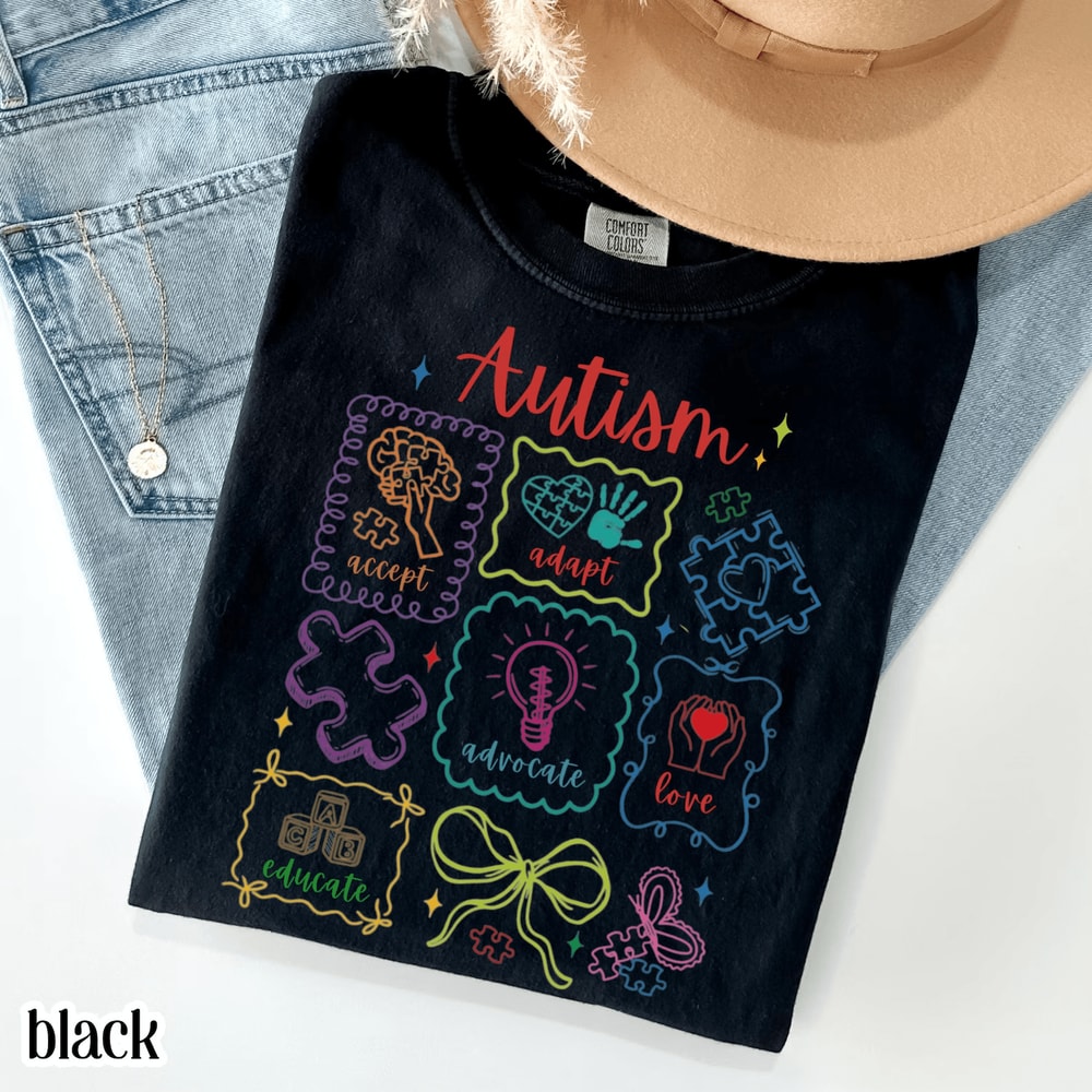 Autism Awareness Comfort Colors Shirt 3