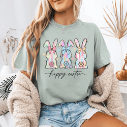 comfort colors easter bunny tee womens pastel shirt