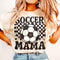 Soccer Mama Shirt Retro Soccer Mom Graphic Tee Gift 2