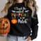 Teacher Fall Sweatshirt Pumpkin Teacher Halloween Shirt Gift 0