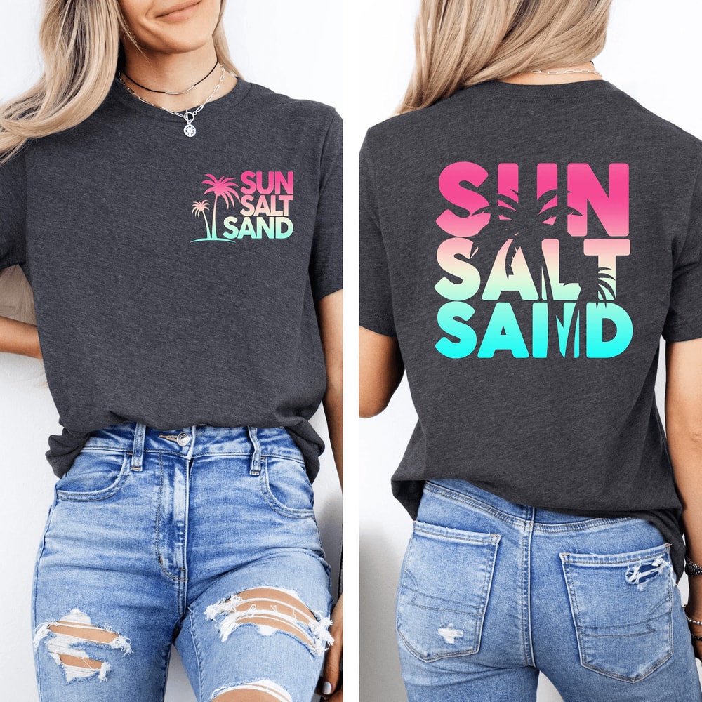Sun Sand Salt Oversized Beach Shirt Women 3