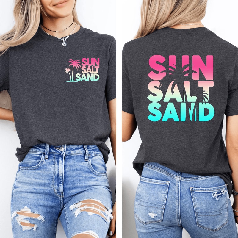 Sun Sand Salt Oversized Beach Shirt Women 3