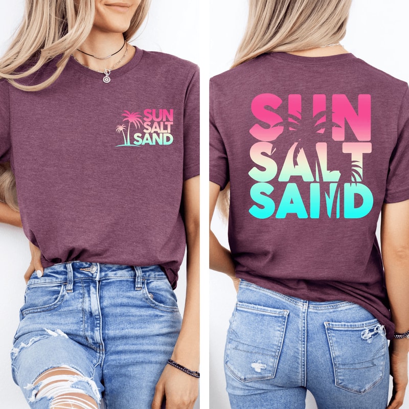 Sun Sand Salt Oversized Beach Shirt Women 4