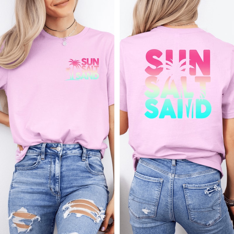Sun Sand Salt Oversized Beach Shirt Women 5