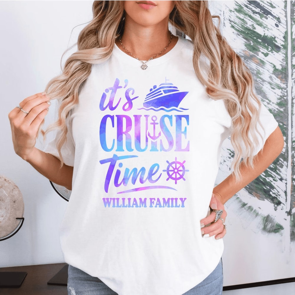Its Cruise Time Family Cruise Shirt Custom Tee 3