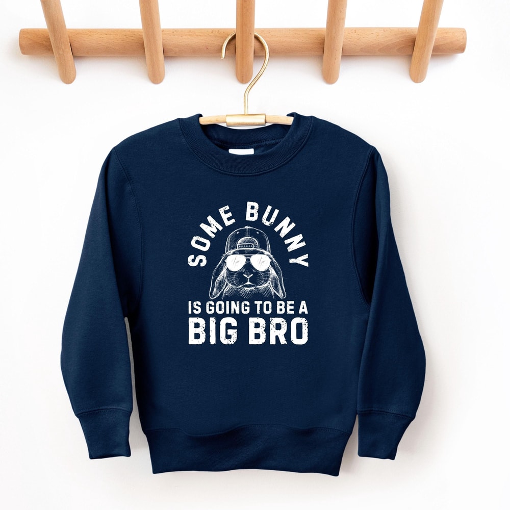 Big Brother Announcement Shirt Some Bunny Is Going To Be A Big Bro Easter Baby Reveal Tee 1