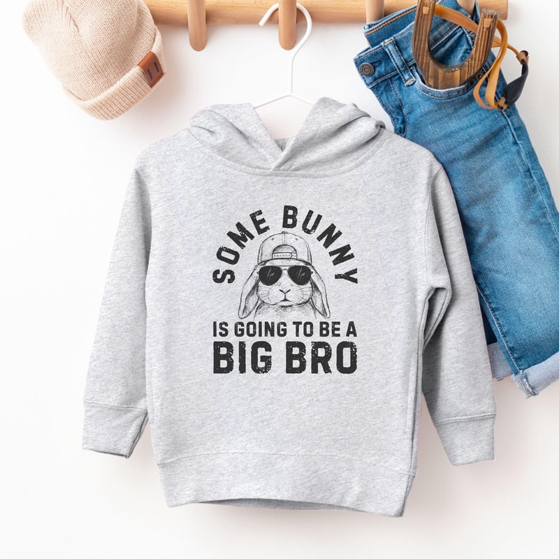 Big Brother Announcement Shirt Some Bunny Is Going To Be A Big Bro Easter Baby Reveal Tee 3
