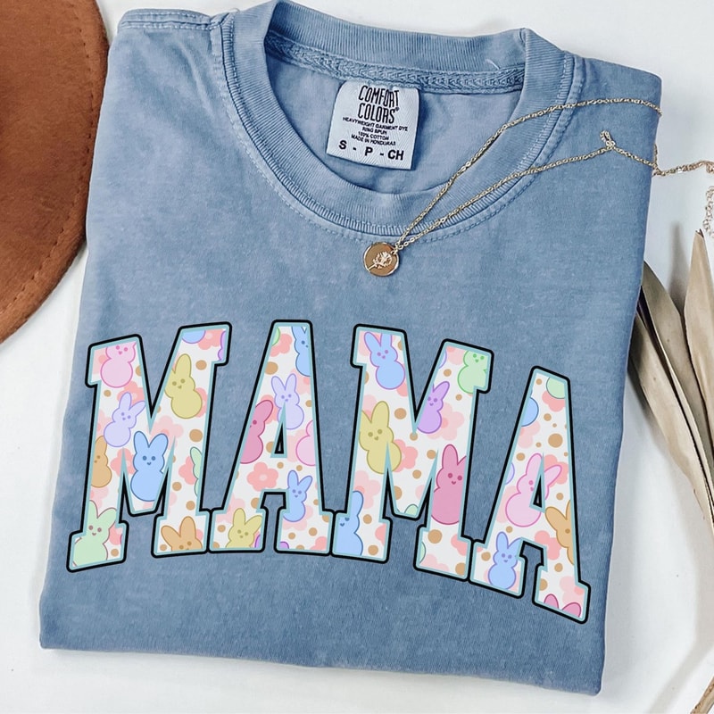 Mama Shirt Floral Spring Mom Life Graphic Tee Cute Gift For Mom 2