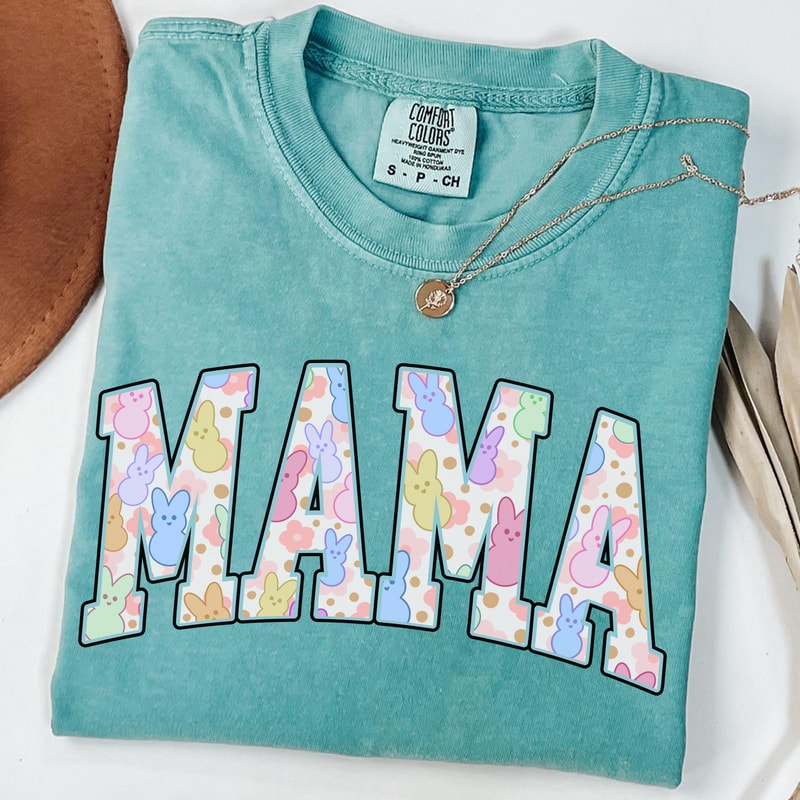 Mama Shirt Floral Spring Mom Life Graphic Tee Cute Gift For Mom 3