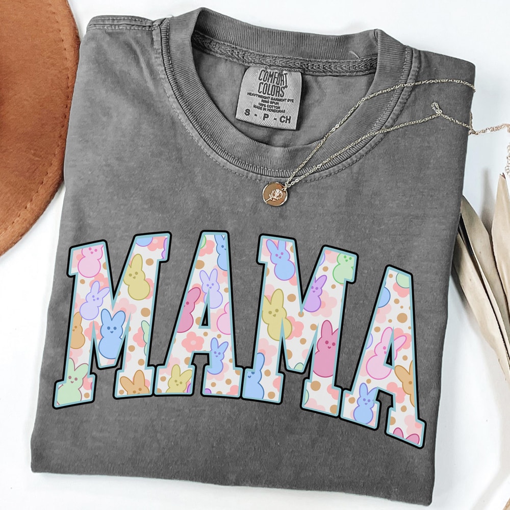 Mama Shirt Floral Spring Mom Life Graphic Tee Cute Gift For Mom 4