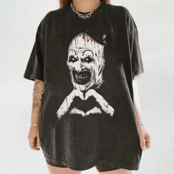art the clown terrifier horror shirt