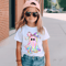 Halloween Girls Ghost Shirt Toddler Tee 2