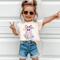 Halloween Girls Ghost Shirt Toddler Tee 4