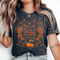 Dancing Skeleton Halloween Shirt Pumpkin Autumn Tee 1