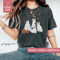Black Cat Ghost Shirt Cute Comfort Colors Halloween Tee 1