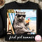 Feral Girl Summer Shirt Funny Raccoon Beach Graphic Tee Summer Vibes Gift 0