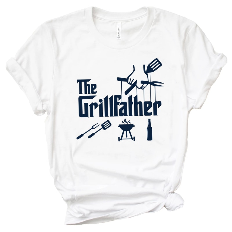 The Grillfather ShirtGift For Grandpa ShirtNew Dad ShirtDad ShirtDaddy ShirtFathers Day ShirtBest D 1