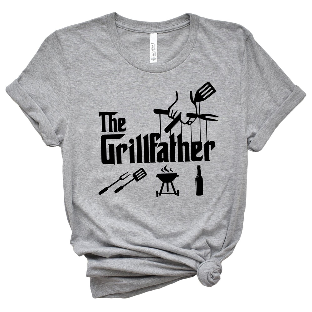 The Grillfather ShirtGift For Grandpa ShirtNew Dad ShirtDad ShirtDaddy ShirtFathers Day ShirtBest D 3