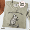 Off To Cause A Kerfuffle Shirt Funny Groundhog Scooter Comfort Colors Sarcastic Humor Tee 4