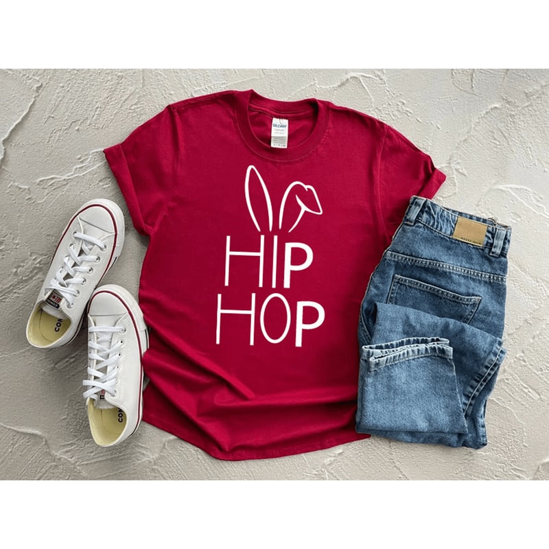 Floral Bunny Shirt Spring TShirt Cute Easter Rabbit Graphic Tee For Animal Lovers 0