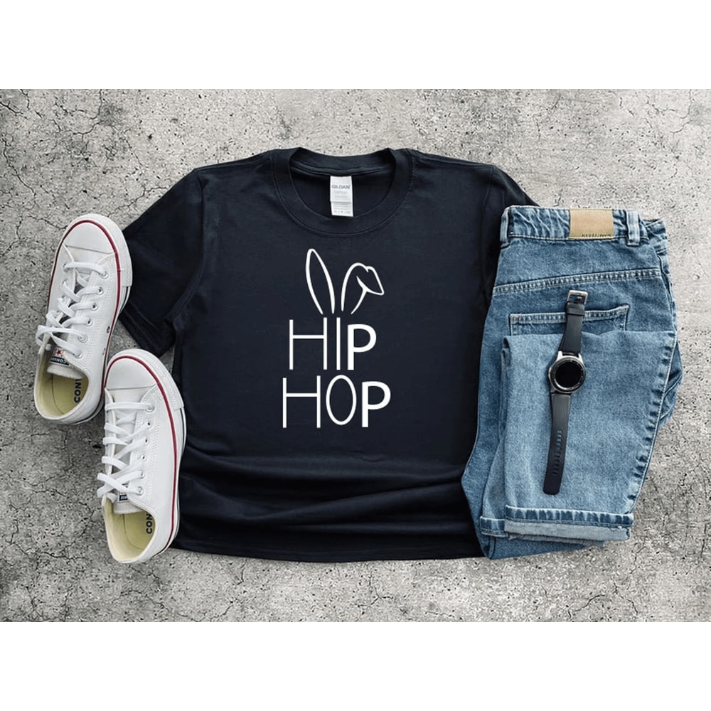 Floral Bunny Shirt Spring TShirt Cute Easter Rabbit Graphic Tee For Animal Lovers 3