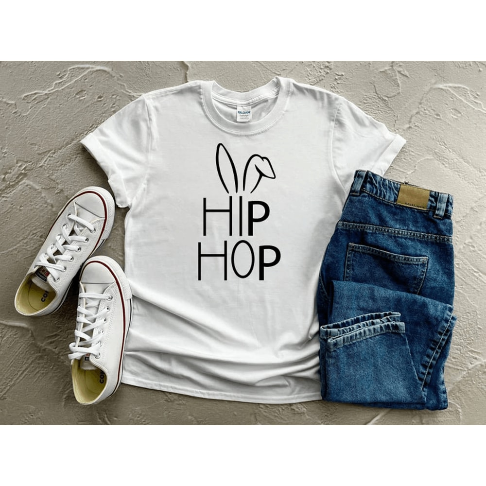 Floral Bunny Shirt Spring TShirt Cute Easter Rabbit Graphic Tee For Animal Lovers 5