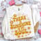 There Is Sunshine In My Soul Shirt Retro Floral Motivational Graphic Tee Gift 3