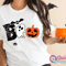 Boo Ghost Halloween Shirt For Women Funny Spooky Graphic Tee Cute Halloween Gift Top 1