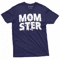 Momster Halloween Shirt Funny Mom Halloween Graphic Tee Cute Spooky Gift For Moms 3