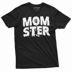 momster halloween shirt – funny mom halloween graphic tee cute spooky gift for moms